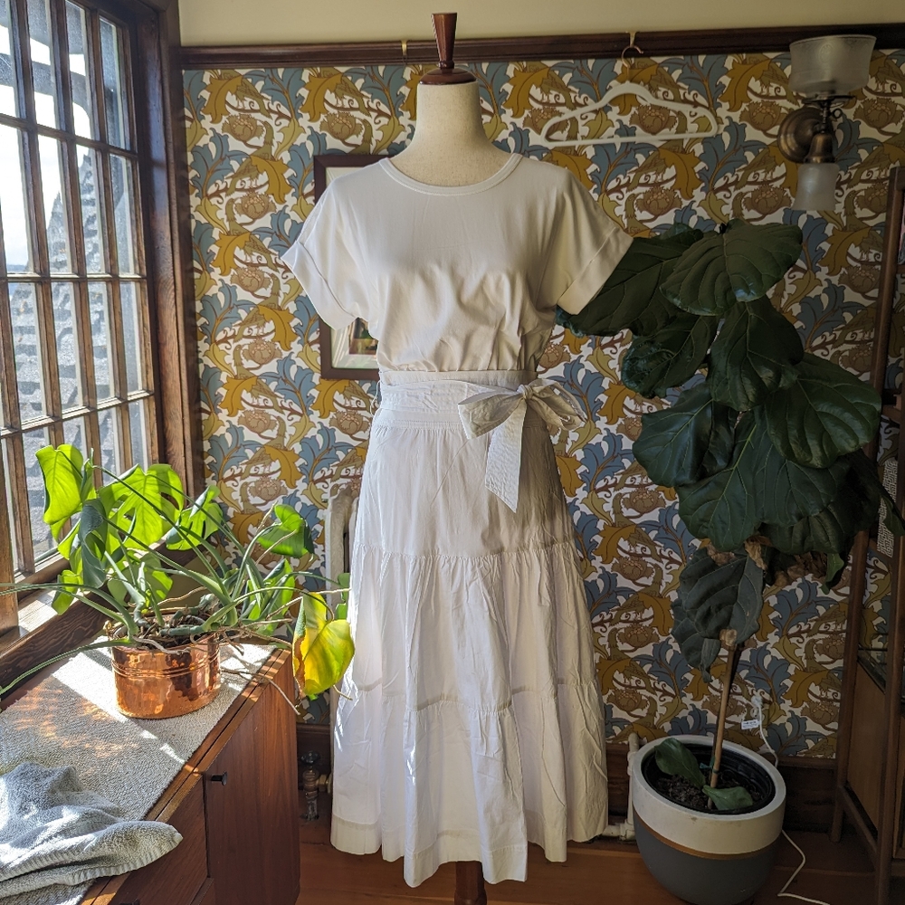 Veronica Beard Trail Tiered Dress